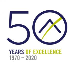 50 Years of Excellence logo